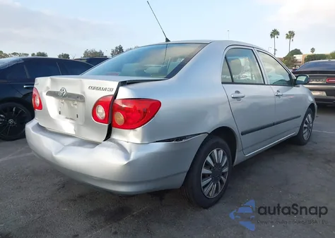 2006 Toyota Corolla Ce из США, поврежденный, VIN JTDBR32E560070000